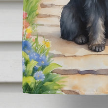 Load image into Gallery viewer, Affenpinscher Spring Path House Flag