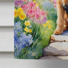 Load image into Gallery viewer, Airedale Terrier Spring Path  House Flag