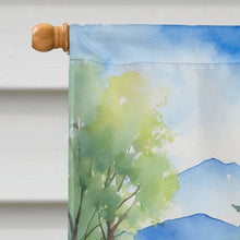Load image into Gallery viewer, Akita Spring Path House Flag