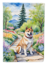 Load image into Gallery viewer, Akita Spring Path House Flag