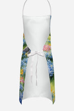 Load image into Gallery viewer, Alaskan Klee Kai Spring Garden Apron – Artist-Designed Kitchen, BBQ &amp; Craft Apron