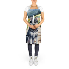 Load image into Gallery viewer, Alaskan Klee Kai Spring Garden Apron – Artist-Designed Kitchen, BBQ &amp; Craft Apron