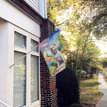 Load image into Gallery viewer, American Bulldog Spring Path House Flag