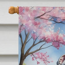 Load image into Gallery viewer, American Bulldog Spring Path House Flag