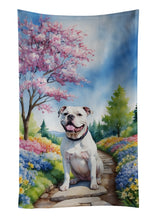 Load image into Gallery viewer, American Bulldog Spring Garden Kitchen Towel