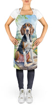 Load image into Gallery viewer, American English Coonhound Spring Garden Apron – Artist-Designed Kitchen, BBQ &amp; Craft Apron
