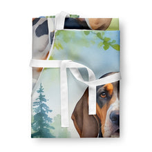 Load image into Gallery viewer, American English Coonhound Spring Garden Apron – Artist-Designed Kitchen, BBQ &amp; Craft Apron