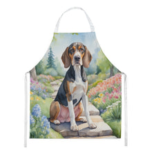 Load image into Gallery viewer, American English Coonhound Spring Garden Apron – Artist-Designed Kitchen, BBQ &amp; Craft Apron
