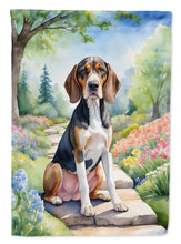 Load image into Gallery viewer, American English Coonhound Spring Path House Flag