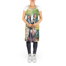 Load image into Gallery viewer, American Hairless Terrier Spring Garden Apron – Artist-Designed Kitchen, BBQ &amp; Craft Apron