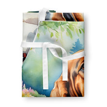 Load image into Gallery viewer, Basset Hound Spring Garden Apron – Artist-Designed Kitchen, BBQ &amp; Craft Apron