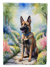 Load image into Gallery viewer, Belgian Malinois Spring Path Garden Flag  – Dog-Themed Floral Outdoor Decor