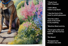 Load image into Gallery viewer, Belgian Malinois Spring Garden Kitchen Towel