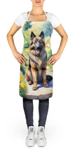 Load image into Gallery viewer, Belgian Tervuren Spring Path Apron – Artist-Designed Kitchen, BBQ &amp; Craft Apron