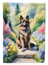 Load image into Gallery viewer, Belgian Tervuren Spring Path House Flag