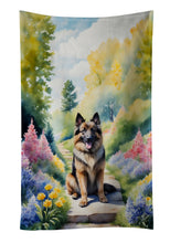 Load image into Gallery viewer, Belgian Tervuren Spring Path Kitchen Towel