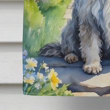 Load image into Gallery viewer, Bergamasco Sheepdog Spring Path House Flag