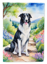 Load image into Gallery viewer, Borzoi Spring Path House Flag