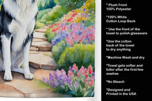 Load image into Gallery viewer, Borzoi Spring Path Kitchen Towel