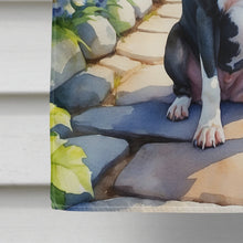 Load image into Gallery viewer, Boston Terrier Spring Path House Flag