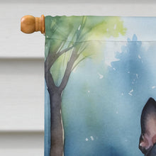 Load image into Gallery viewer, Boston Terrier Spring Path House Flag