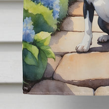 Load image into Gallery viewer, Boston Terrier Spring Path House Flag