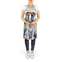 Load image into Gallery viewer, Boxer Spring Path Apron – Artist-Designed Kitchen, BBQ &amp; Craft Apron