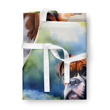 Load image into Gallery viewer, Boxer Spring Path Apron – Artist-Designed Kitchen, BBQ &amp; Craft Apron