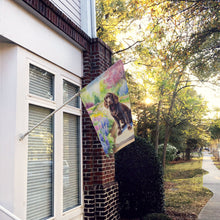 Load image into Gallery viewer, Boykin Spaniel Spring Path House Flag