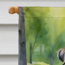 Load image into Gallery viewer, Brussels Griffon Spring Path House Flag