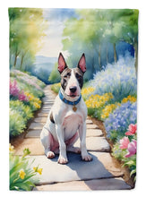 Load image into Gallery viewer, Bull Terrier Spring Path House Flag