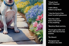 Load image into Gallery viewer, Bull Terrier Spring Path Kitchen Towel