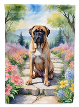 Load image into Gallery viewer, Bullmastiff Spring Path House Flag