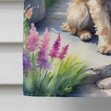 Load image into Gallery viewer, Cairn Terrier Spring Path House Flag