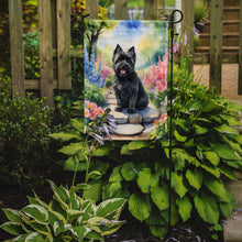 Load image into Gallery viewer, Cairn Terrier Spring Path Garden Flag  – Dog-Themed Floral Outdoor Decor