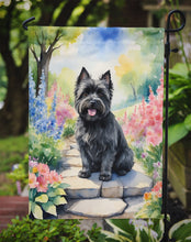 Load image into Gallery viewer, Cairn Terrier Spring Path Garden Flag  – Dog-Themed Floral Outdoor Decor