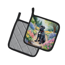 Load image into Gallery viewer, Cane Corso Spring Path Pot Holders - Set of 2 Decorative Kitchen Helpers | Made in the USA