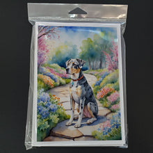 Load image into Gallery viewer, Catahoula Spring Path Greeting Cards - Blank Note Cards – 8-Pack of Artist-Designed Cards with Envelopes
