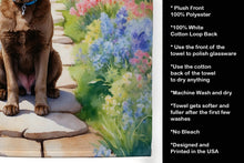Load image into Gallery viewer, Chesapeake Bay Retriever Spring Path Kitchen Towel