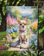 Load image into Gallery viewer, Chihuahua Spring Path Garden Flag  – Dog-Themed Floral Outdoor Decor