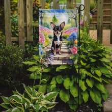Load image into Gallery viewer, Chihuahua Spring Path Garden Flag  – Dog-Themed Floral Outdoor Decor