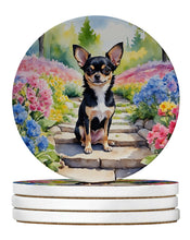 Load image into Gallery viewer, Chihuahua Spring Path Large Sandstone Coasters Pack of 4