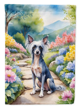 Load image into Gallery viewer, Chinese Crested Spring Path House Flag