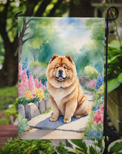 Load image into Gallery viewer, Chow Chow Spring Path Garden Flag  – Dog-Themed Floral Outdoor Decor