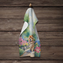 Load image into Gallery viewer, Chow Chow Spring Path Kitchen Towel