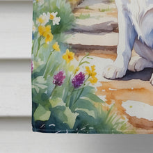 Load image into Gallery viewer, Clumber Spaniel Spring Path House Flag