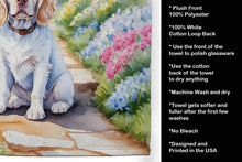 Load image into Gallery viewer, Clumber Spaniel Spring Path Kitchen Towel