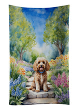 Load image into Gallery viewer, Cockapoo Spring Path Kitchen Towel