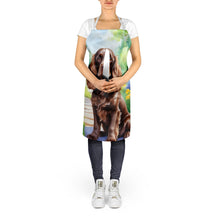 Load image into Gallery viewer, Cocker Spaniel Spring Path Apron – Artist-Designed Kitchen, BBQ &amp; Craft Apron