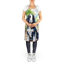 Load image into Gallery viewer, Cocker Spaniel Spring Path Apron – Artist-Designed Kitchen, BBQ &amp; Craft Apron